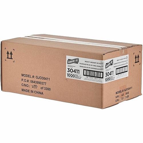 Genuine Joe Heavy-Weight Polypropylene Cutlery (30411)