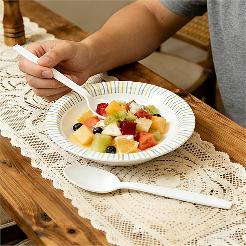 Genuine Joe Heavy-Weight Polypropylene Cutlery (30421)