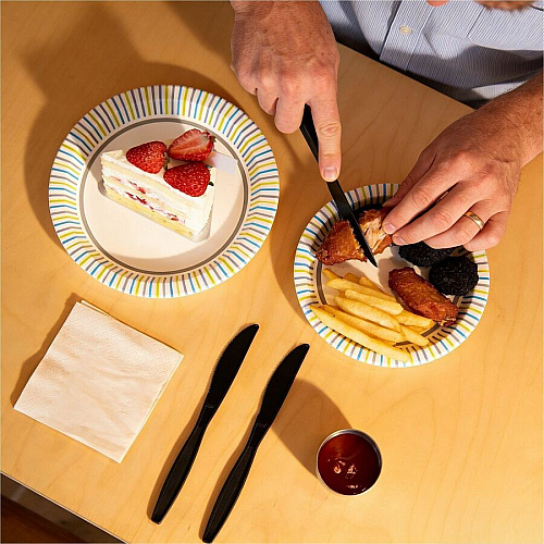 Genuine Joe Heavy-Weight Polypropylene Cutlery (30408)