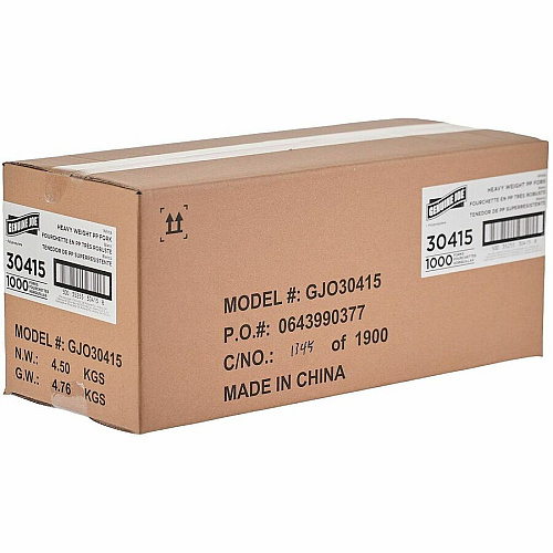 Genuine Joe Heavy-Weight Polypropylene Cutlery (30415)