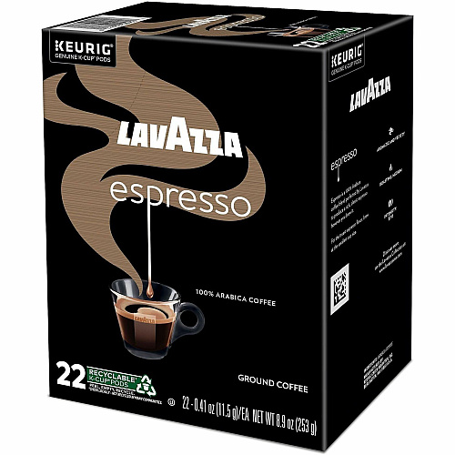 Lavazza K-Cup, Pod, Ground Espresso Italiano K-Cup Coffee Pods (0451)