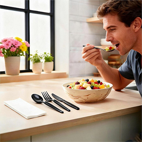 Genuine Joe 4-Piece Heavyweight Utensil Kit (58932)
