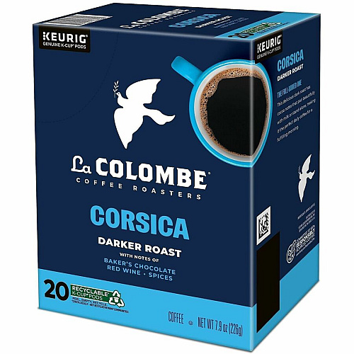 La Colombe K-Cup, Pod, Ground Corsica K-Cup Coffee Pods (0328CT)