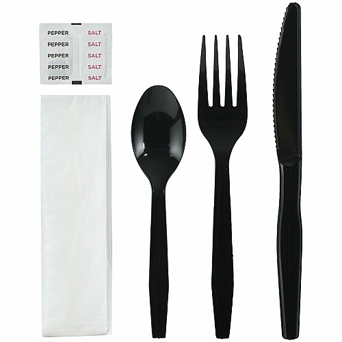 Genuine Joe 6-Piece Medium-Weight Utensil Kit (58929)