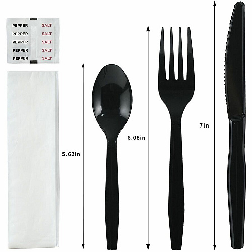 Genuine Joe 6-Piece Medium-Weight Utensil Kit (58929)