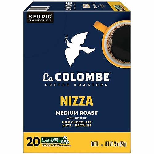 La Colombe K-Cup, Pod, Ground Nizza K-Cup Coffee Pods (0327CT)