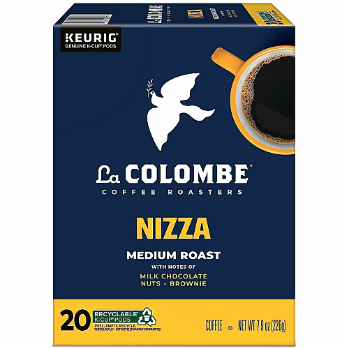 La Colombe K-Cup, Pod, Ground Nizza K-Cup Coffee Pods (0327CT)