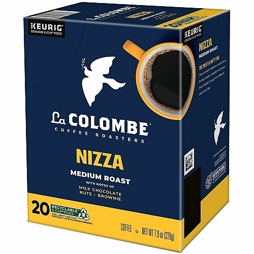 La Colombe K-Cup, Pod, Ground Nizza K-Cup Coffee Pods (0327CT)