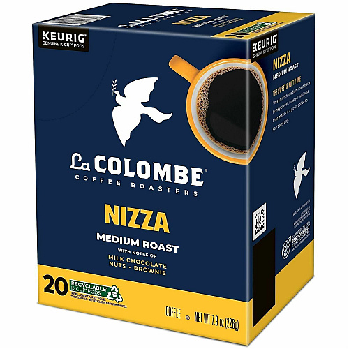 La Colombe K-Cup, Pod, Ground Nizza K-Cup Coffee Pods (0327CT)