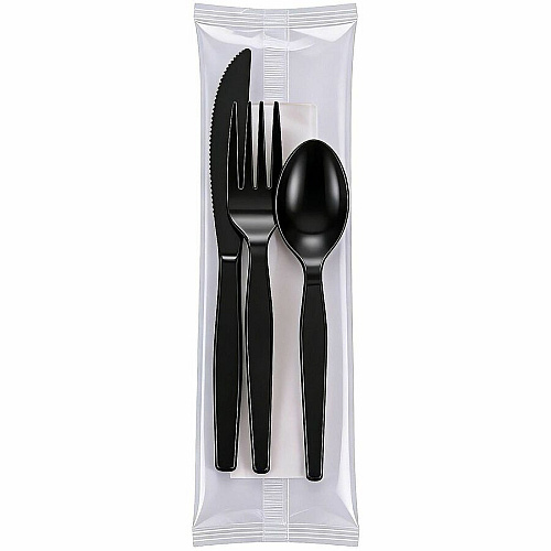 Genuine Joe 4-Piece Medium-Weight Utensil Kit (58928)