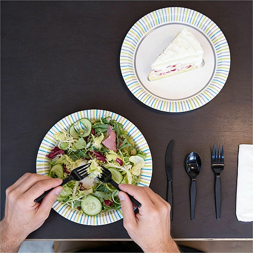 Genuine Joe 4-Piece Medium-Weight Utensil Kit (58928)