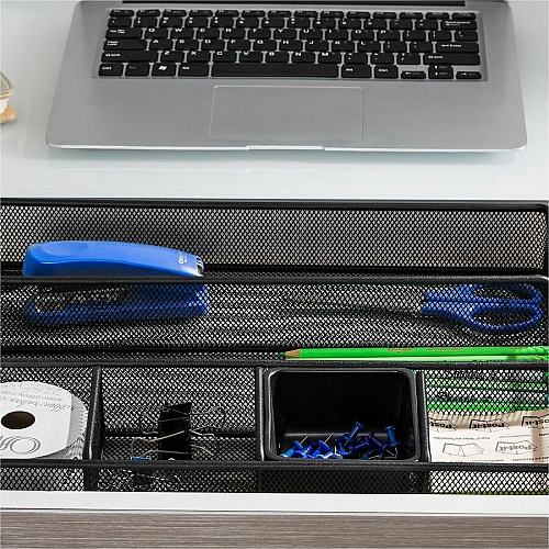 Lorell Multi-Compartment Mesh Drawer Organizer (84136)