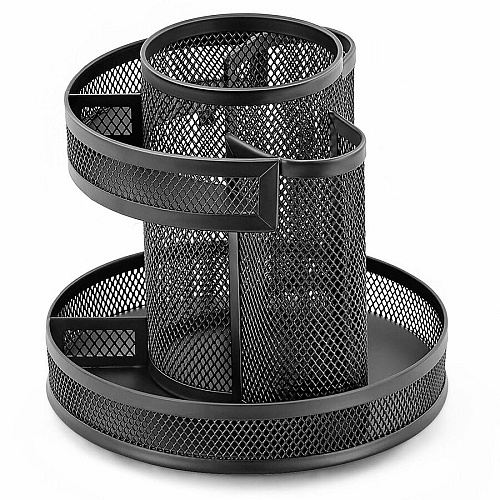 Lorell Multi-Compartment Rotating Desk Organizer (84137)