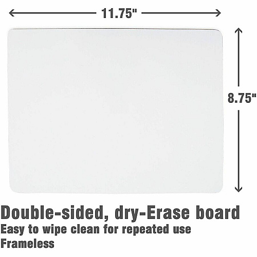 Lorell Double-Sided Dry-Erase Lap Boards (43910)