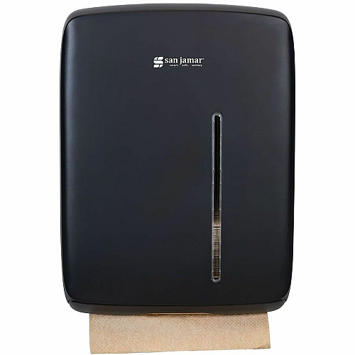 San Jamar Timeless Folded Paper Towel Dispenser (T1500BK)