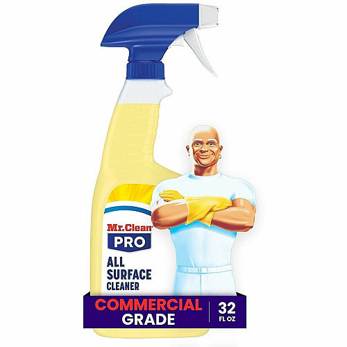Mr. Clean PRO All-Surface Cleaner For Multi Surface, Multipurpose - Ready-To-Use - Liquid - 32 fl oz (1 quart) - Recommended For: Dirt Remover, Grease Remover, Grime Remover, Soil Remover - Alkylphenols-free, Benzene-free, Lead-free, Mercury-free, (25670)