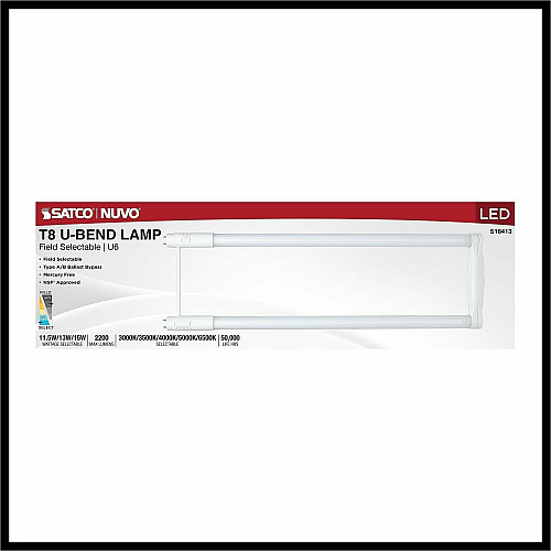 Satco LED Filament U-Bend Bulb (S18413)