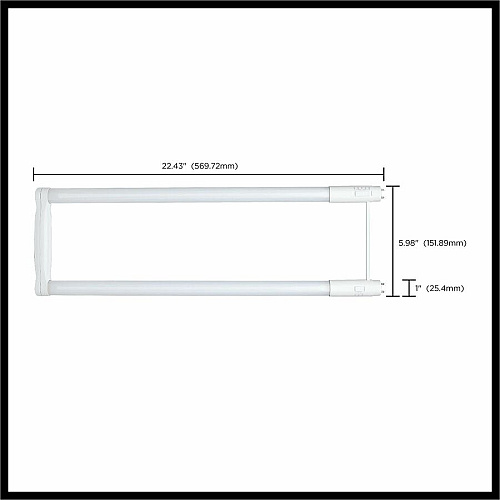 Satco LED Filament U-Bend Bulb (S18413)