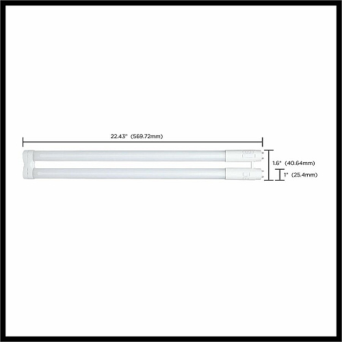 Satco LED Filament U-Bend Bulb (S18414)