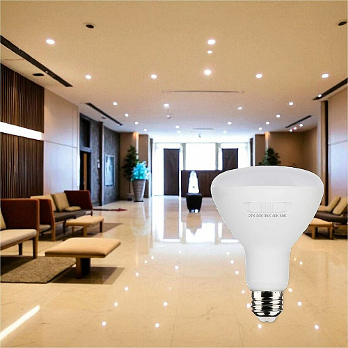 Satco CCT-Selectable BR LED Dimmable Bulbs (S11780)