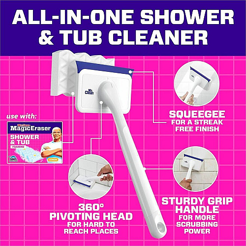 Mr. Clean Shower and Tub Scrubber (22145)