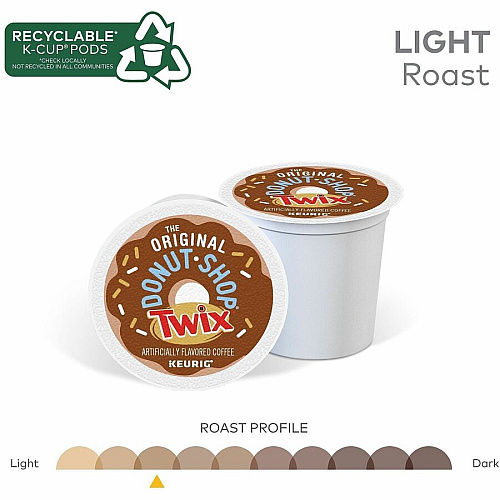 The Original Donut Shop&reg; K-Cup, Pod Twix Coffee K-Cups (9694CT)