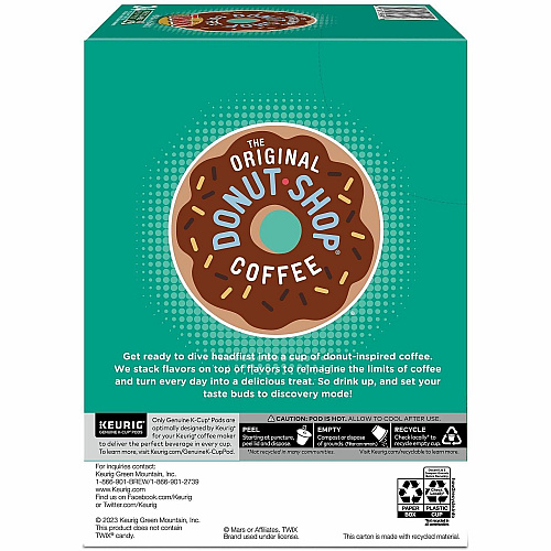 The Original Donut Shop&reg; K-Cup, Pod Twix Coffee K-Cups (9694CT)