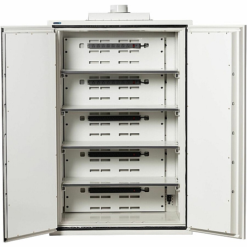 Phoenix Battery Commander Safe 20.09 ft? - 4 Shelve(s) - Key Lock - Explosive Resistant, Fire Resistant, Heat Resistant - for Document - Internal Size 59.20" Height x 37.20" Width x 15.70" Depth - Overall Size 68.8" Height x 44.5" Width x 28" De (BSS6105)