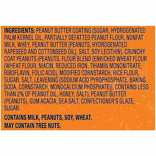 Orchard Valley Harvest Snack Box Crunchy Peanut Butter - 1 oz - 8/Bag - 16 / Carton (22002940)