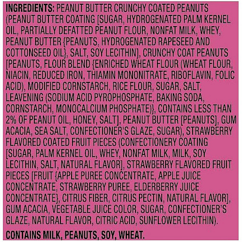 Orchard Valley Harvest Snack Box No Artificial Flavor - Strawberry, Crunchy Peanut Butter - 1 oz - 8/Bag - 16 / Carton (22002942)