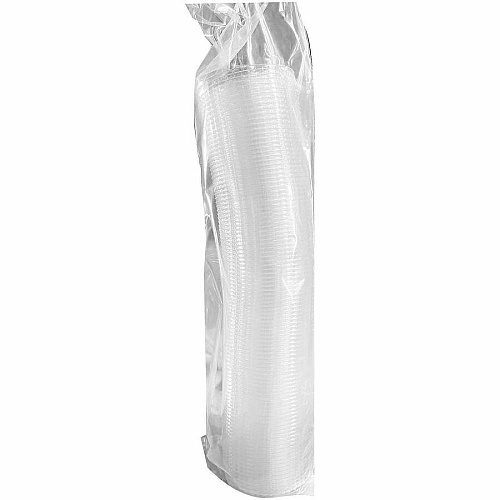 Genuine Joe Lids for Plastic Cold Cups Polyethylene Terephthalate (PET) - Clear - 1000 Lids/Box - 1 Carton (GJO58236)
