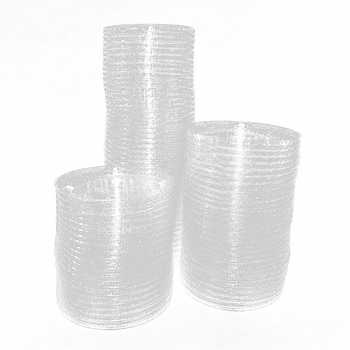 Genuine Joe Lids for Paper Cold Cups Clear - 1000 Lids/Box - 1 Carton (GJO00317)