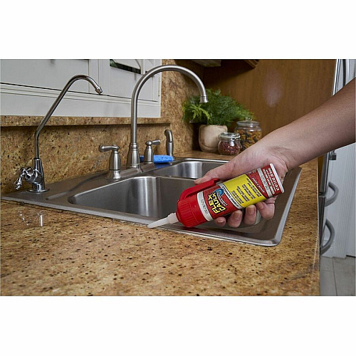 FLEX Advanced High-Performance Caulk Clear - 0.19 lb - 1 (CFSCLRR100)