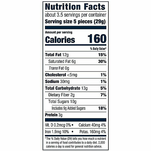 SQUIRREL Snack Box Gluten-free - Milk Chocolate & Brown Butter - 3.50 oz - 6/Carton - 1 Carton (22002953)