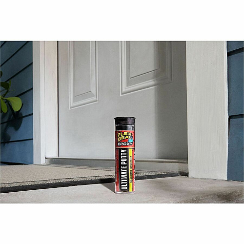 FLEX SEAL Extreme Putty Epoxy 2 fl oz - Gray - 8 / Carton (EFSGRYR15P)