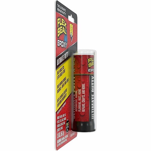 FLEX SEAL Extreme Putty Epoxy 2 fl oz - Gray - 8 / Carton (EFSGRYR15P)