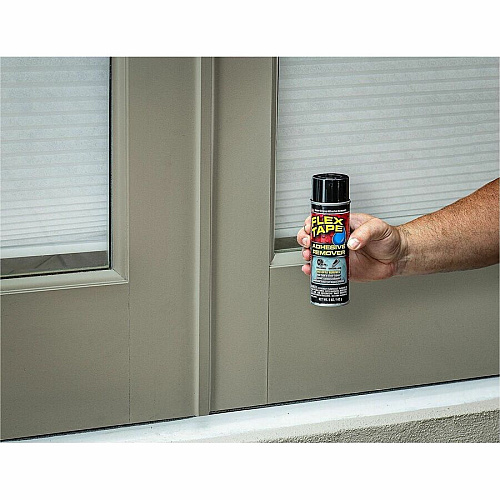 FLEX SEAL Adhesive Remover Spray 5 fl oz - For Residue Remover, Sticker Adhesive, Tape Adhesive, Label Adhesive, Glue, Tar, Wet Paint, Oil Based Paint, Acrylic Paint Remover - Clear - 6 / Carton (FTAR05)