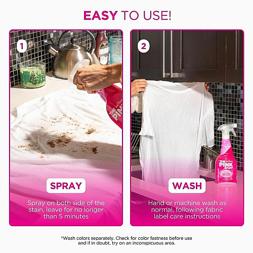 The Pink Stuff Laundry Oxi Stain Remover Spray (20186)