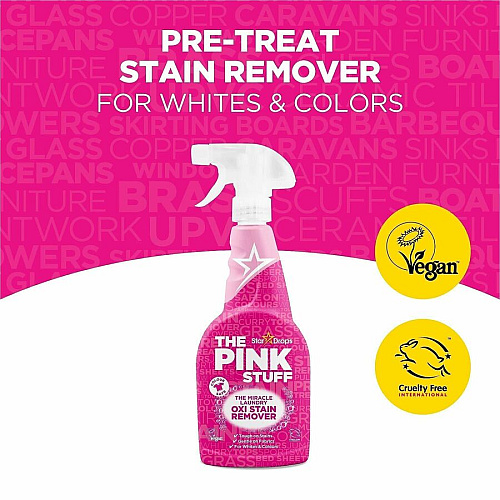 The Pink Stuff Laundry Oxi Stain Remover Spray (20186)