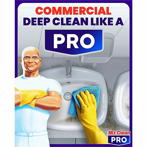Mr. Clean Deep Cleaner with Bleach For Multi Surface, Multipurpose - Ready-To-Use - Liquid, Spray - 32 fl oz (1 quart) - Recommended For: Soil Remover, Grime Remover, Mold Remover, Stain Remover, Odor Remover - Alkylphenols-free, Benzene-free, Lea (25677)