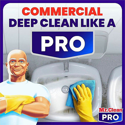 Mr. Clean Deep Cleaner with Bleach For Multi Surface, Multipurpose - Ready-To-Use - Liquid, Spray - 32 fl oz (1 quart) - Recommended For: Soil Remover, Grime Remover, Mold Remover, Stain Remover, Odor Remover - Alkylphenols-free, Benzene-free, Lea (25677)