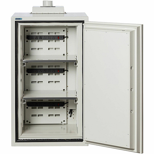 Phoenix Battery Commander Safe 7.03 ft? - 2 Shelve(s) - Key Lock - Explosive Resistant, Fire Resistant, Heat Resistant - for Document - Internal Size 35.50" Height x 20" Width x 15.70" Depth - Overall Size 48" Height x 27.3" Width x 28" Depth -  (BSS6102)