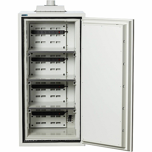 Phoenix Battery Commander Safe 8.65 ft? - 3 Shelve(s) - Key Lock - Explosive Resistant, Fire Resistant, Heat Resistant - for Document - Internal Size 47.20" Height x 20" Width x 15.70" Depth - Overall Size 57" Height x 27.3" Width x 28" Depth -  (BSS6103)