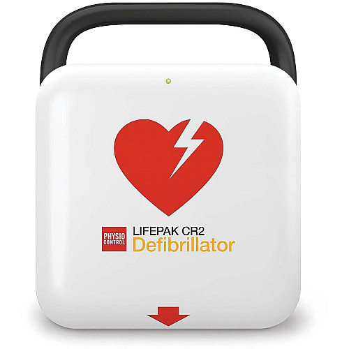 CARDIACT LIFEPAK CR2 Semi-Auto English AED Kit with USB Semi-automatic - White - 1 Each (CAP13CR2)