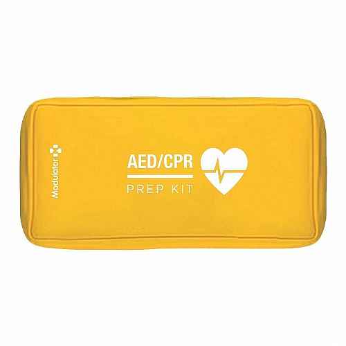 CARDIACT Rugged LIFEPAK CR2 Auto English AED Kit with USB Semi-automatic - Red - 1 Each (CARG022)
