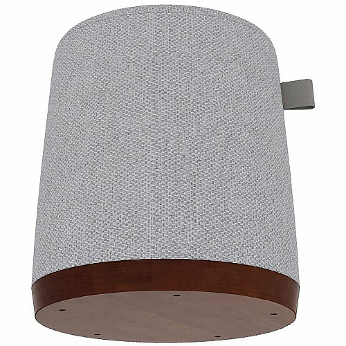 M&uuml;m Perch Soft Seating Memory Foam Seat Material - Gray - Leather, Fabric - 1 Carton (5000)
