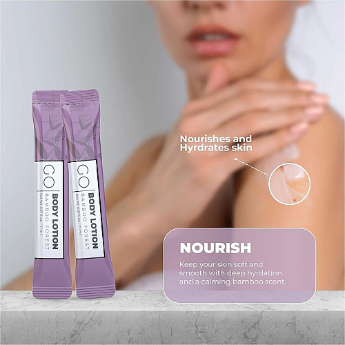 Go Mouthwash Go Essentials Travel-Size Body Lotion Packets (BL20)