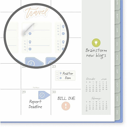 Cambridge Leah Bisch Weekly Monthly Planner (LB56905)