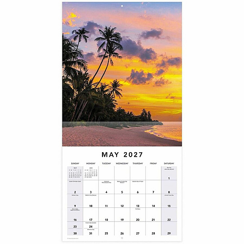 Mead Paradise Monthly Wall Calendar (LME17810)