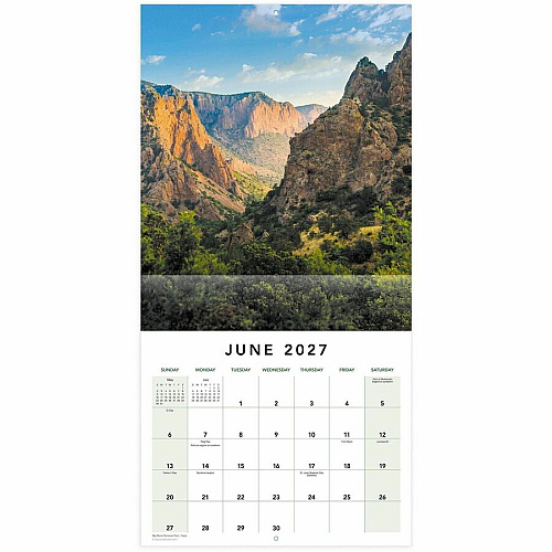 Mead National Parks Monthly Wall Calendar (LME30810)